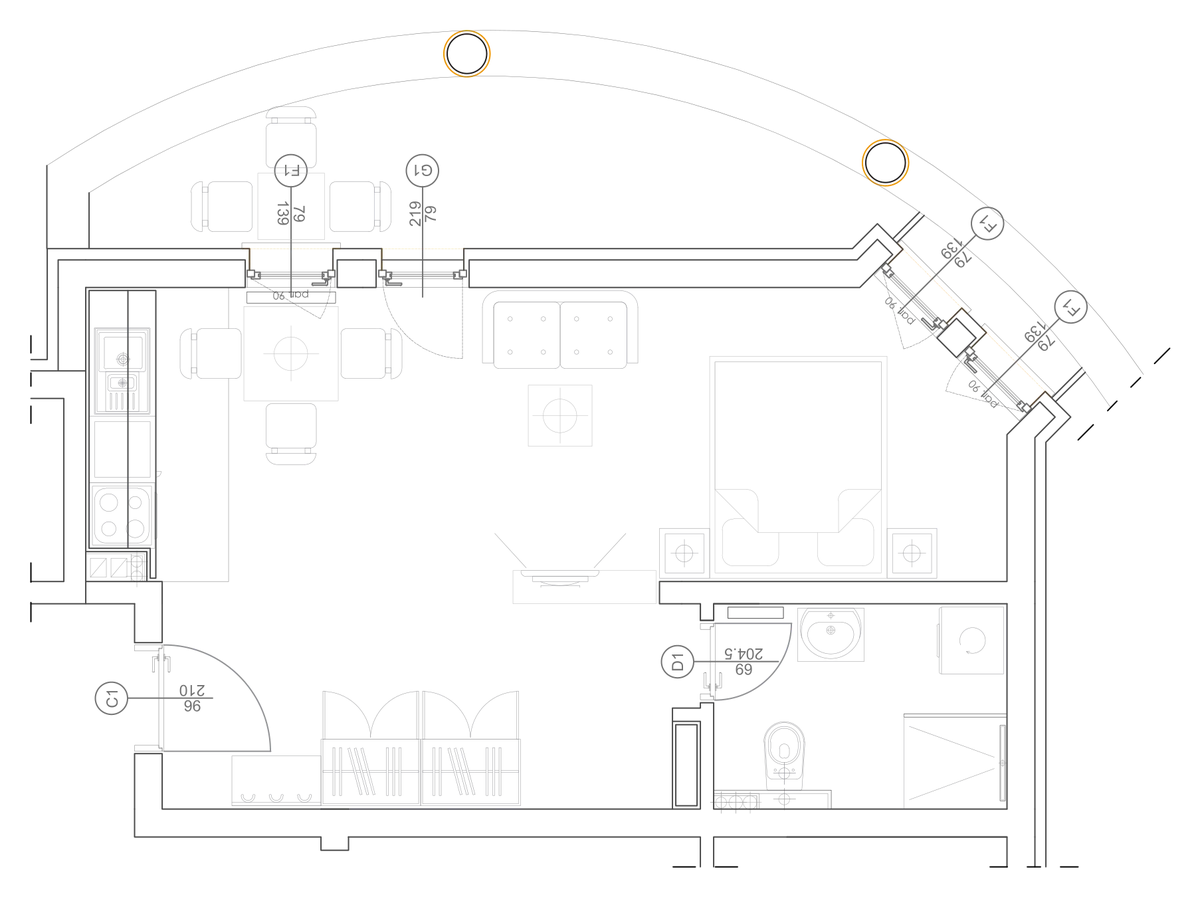 Osnova stana L1.20